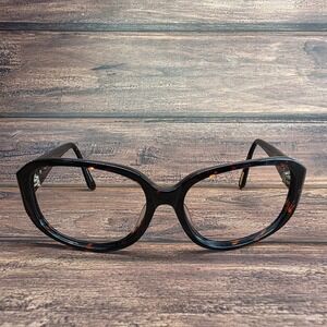 Solvari Kyoto Dark Tortoise Butterfly Frames Rhinestone Accents 58-15-135